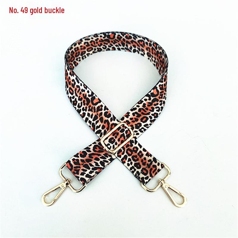 Colorful Ethnic Leopard Print Crossbody Bag Strap - Extended & Widened Replacement for Women's Shoulder Bags