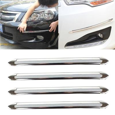 4 Stück Universal Flexible Bumper Strip Anti-Kollisions-Auto-Anti-Rub-Crash-Schutz