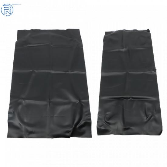 For Golf Cart Club Car Precedent Front Seat Covers Black Faux Leather Anti-Slip