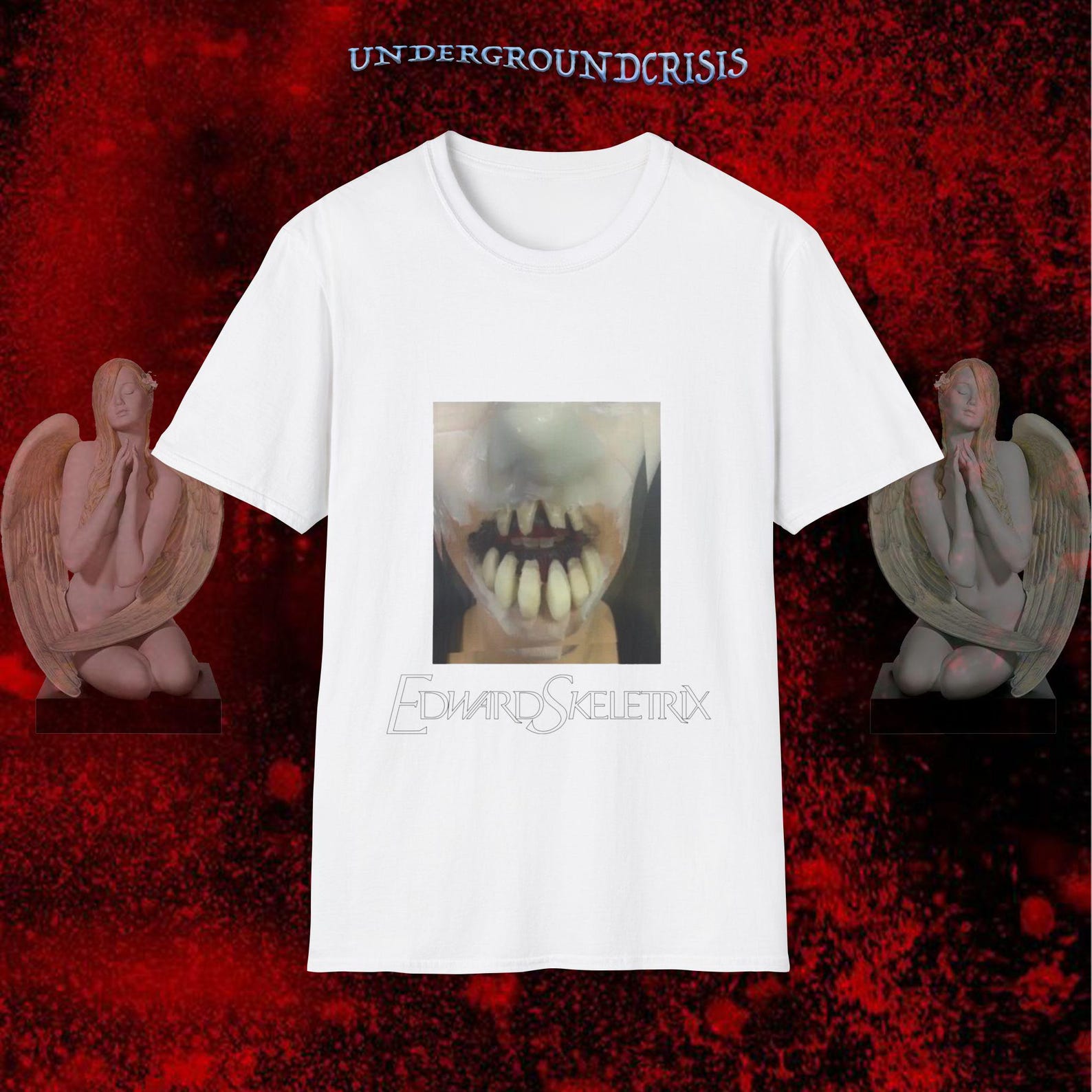 Edward Skeletrix Teeth T-Shirt 2XL
