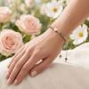 Best Wish Bead Bracelet Wristbands Heart Bracelet Fashion Accessory Adjustable Wrist Chain  Gifts