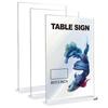 1PC Acrylic Sign Holder A4/A5/A6 Desk Display Stand Price Label Display Rack Menu Stand Holder Restaurant