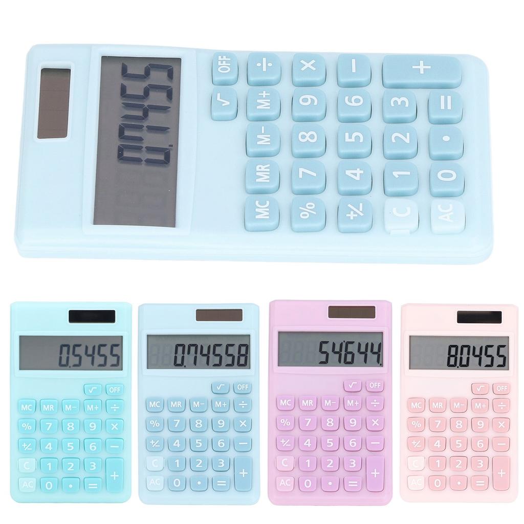 Small Calculator Calculators 8 Bit Display High Sensitivity High Visibility LCD Screen for Household for Business for