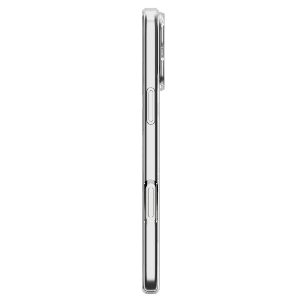 Etui pokrowiec na iPhone 17 Pro Max MagSafe Liquid Crystal - przezroczysto-białe