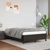 3142737 vidaXL Divan-lit Tapissier Avec Matelas Noir 180x200 Cm Similicuir