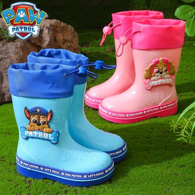 Paw Patrol dětské holínky pro chlapce a miminka, gumové boty, protiskluzové holínky pro dívky, boty do vody pro základní školy, batolata, dámské, nepromokavé