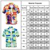 Camicia da Uomo Floreale a Maniche Corte di Qualità Premium con Design Hawaiano Senza Tempo