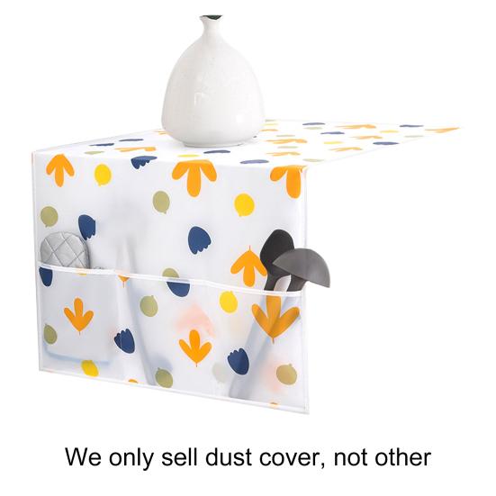 Prachový kryt chladničky odolný proti vlhkosti Skládací PEVA Praktická utěrka na chladničku pro domácnost