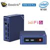 Beelink Min S12 Pro N100 Mini PC Win11 Pro Support 4K Wifi6 1000M LAN Desktop Mini Computer