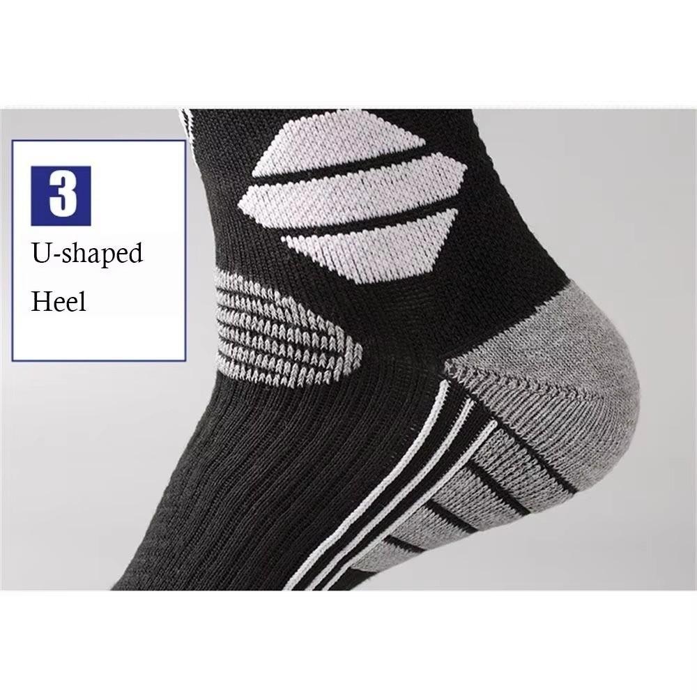 Thickened Snowboard Socks Breathable Knee High Socks New Ski Socks