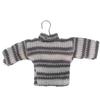 Christmas Decoration, Pendant, Fabric Sweater, 13X9cm, Gray