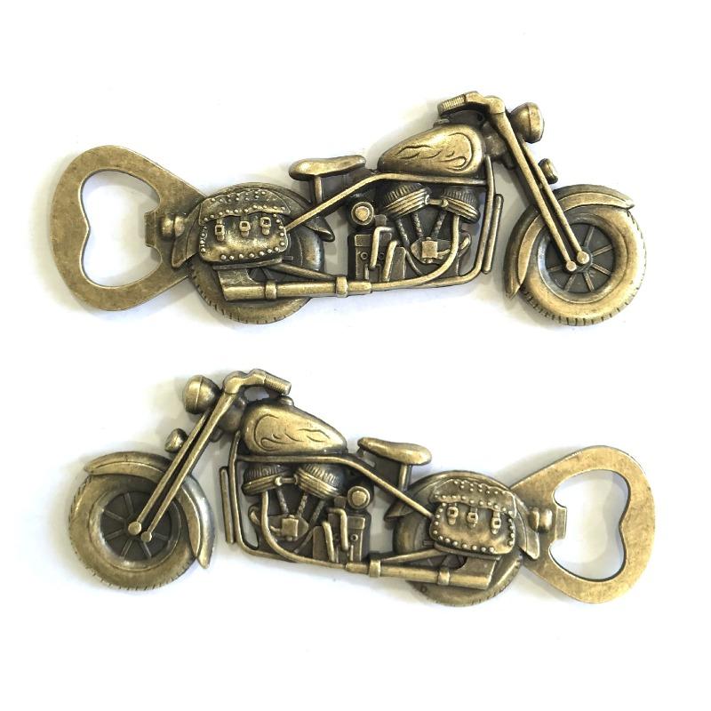 Abrebotellas Retro para Motocicleta de Aleación de Zinc - Diseño de Forma de Dragón Regalo Único, Abrelatas de Cerveza Creativo