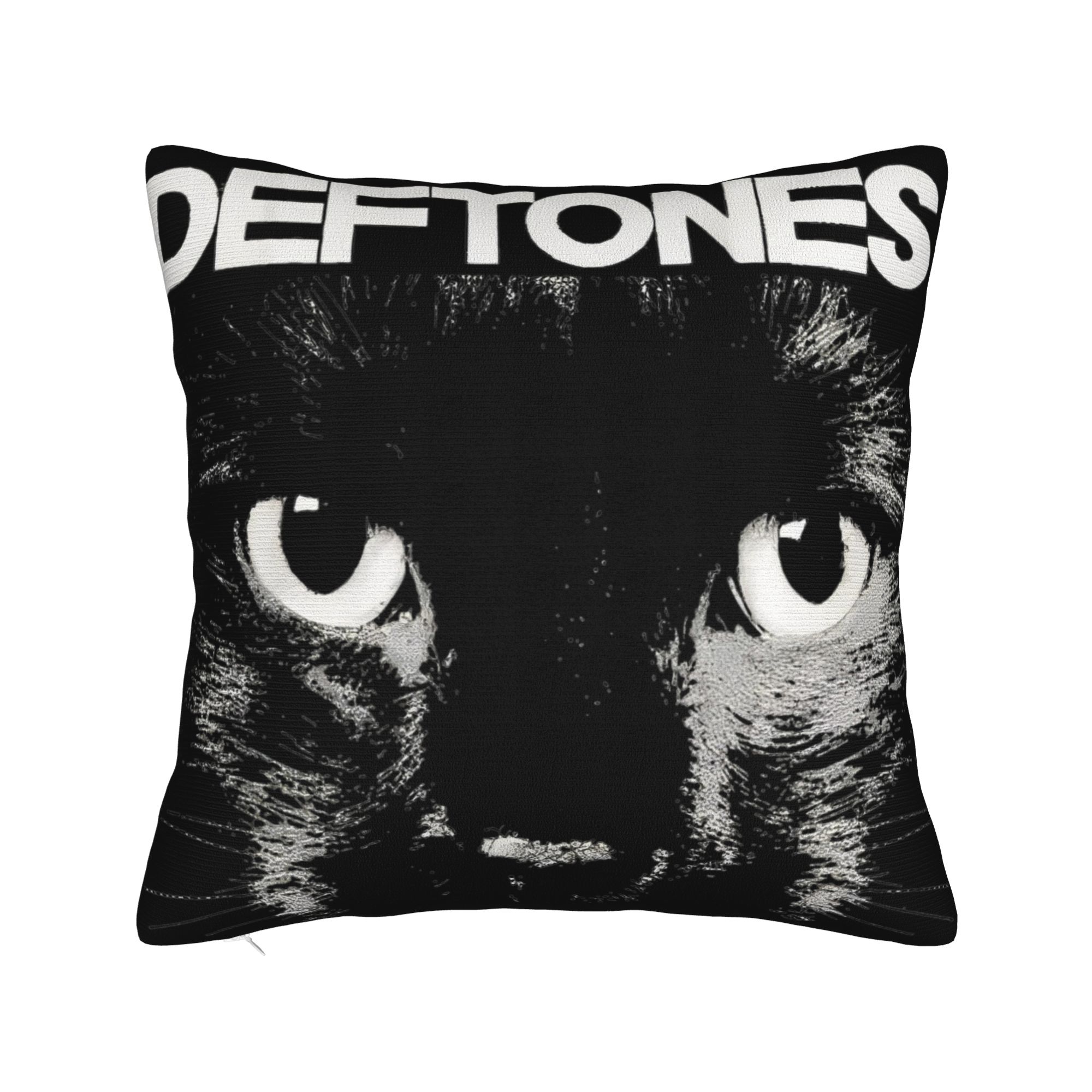Decorative Pillow Covers Deftones  Accessories Home  Pillow Case Cover Zippered Multiple Sizes 12x12Inch