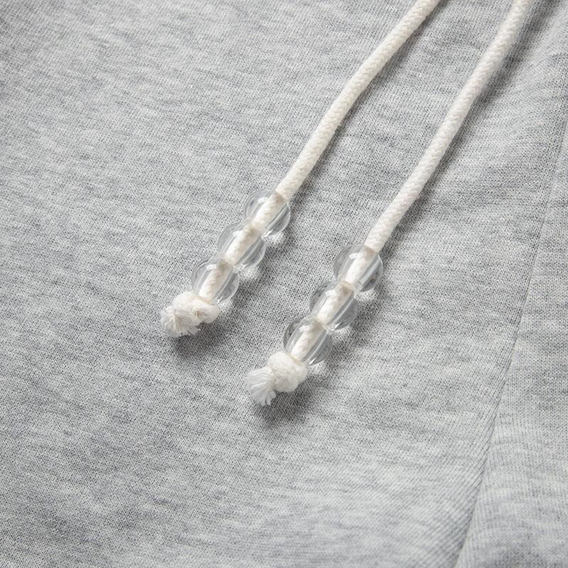 Puma Solid Color Lace-Up Casual Tapered Knit Sports Pants Women Bottoms Gray 625810-04