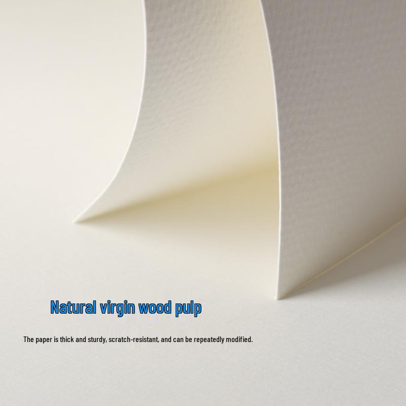 Professional 300g Watercolor Paper, Medium Rough, Fine Texture, 4K/8K/A4 for Beginners & Art Students