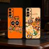 Чохол для телефону Gourdy D-Dandys W-World для Samsung S25,24,21,22,23,30,Ultra,20,Plus,Fe,Lite,Note М'який чорний чохол