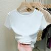 2026 Trendy Women's Pleated Short-Sleeve T-Shirt - Hot Girl Style