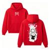 Mein Dress-Up Darling Anime Kitagawa Marin Grafik Hoodie Herren Damen Übergroß Streetwear Y2k Sweatshirt Hoodies Locker Fleece Warm Damen Herren Kleidung