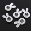 Allergy Proof Silicone Earring Backs With Acrylic Support Heavy Earring Stabilizer For Droopy Ears Clear Design