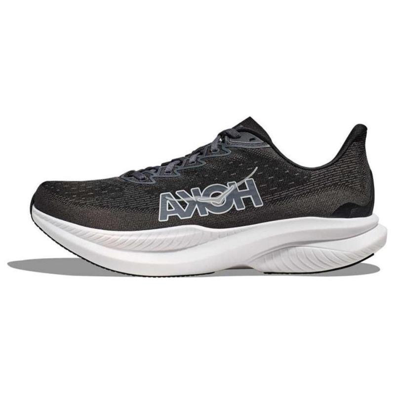 HOKA ONE ONE Mach 6 Black White Sneakers 1147790-BWHT 44
