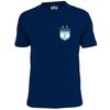 Herren Argentinien Tasche Schild Abzeichen Fußball T-Shirt Fußball