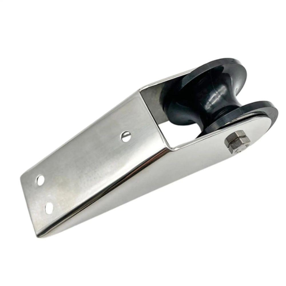 Rubber Wheel Boat Bow Roller Heavy Duty Bow Roller Holder Roller Bracket  Yacht Docking