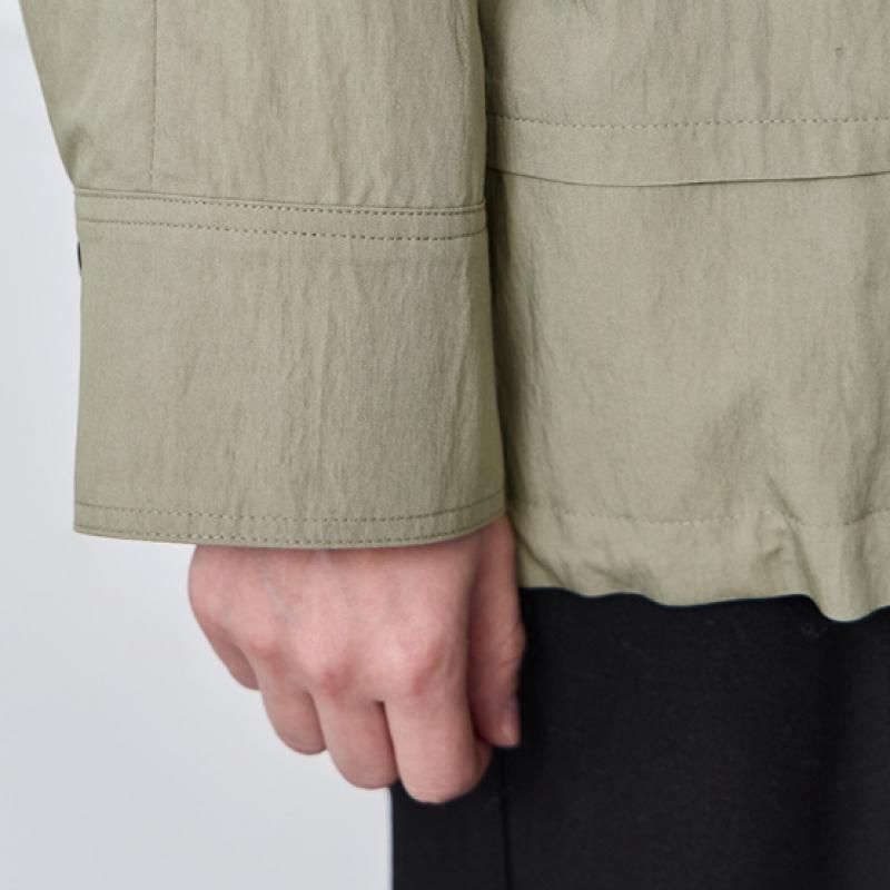 MAXZA Diagonal Out Pocket Half Trench Jacket Ce09jp300nh