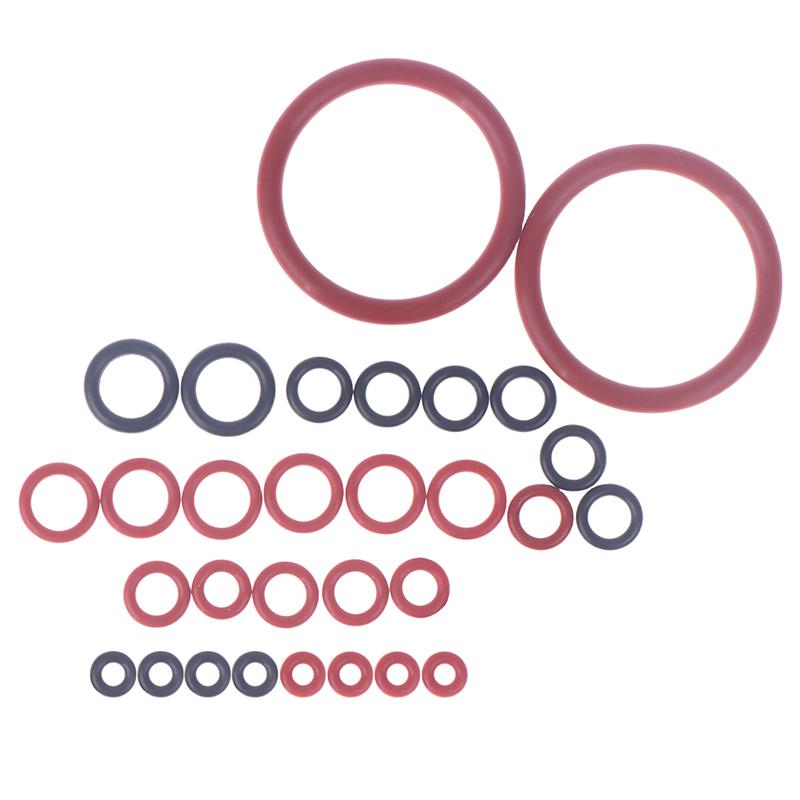 30Pcs O-Ring Seal Kit Silicone Gasket For Saeco Coffee Machine Brewing Group Spout Connector Sealing Rings Accessories