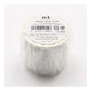 Kamoi Kakoshi Masking Tape Mt Minä Perhonen Tambourine Grande Silver 48mm×10m MTMINA31