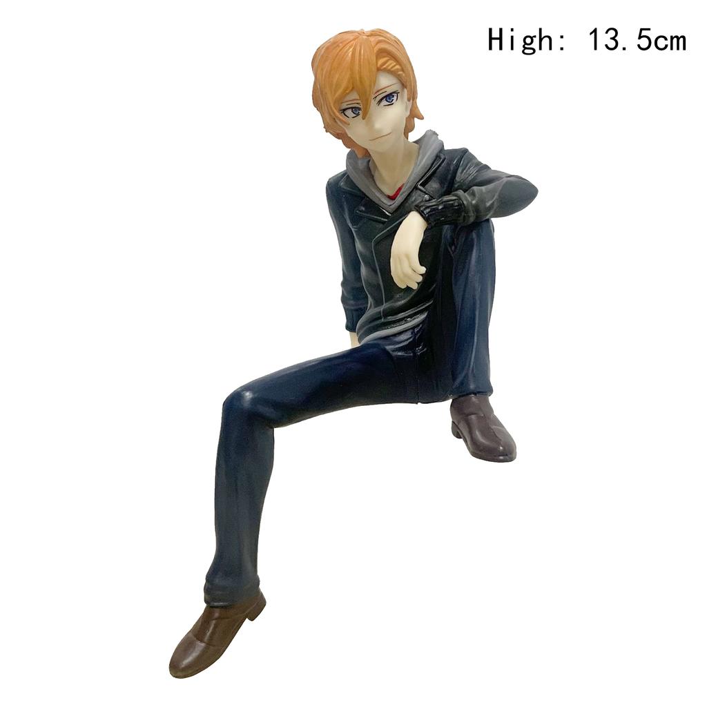 8-13.5cm bungou dogs vagrants anime figure youth dazai osamu action figure nakahara chuuya statuette pvc collection model toys