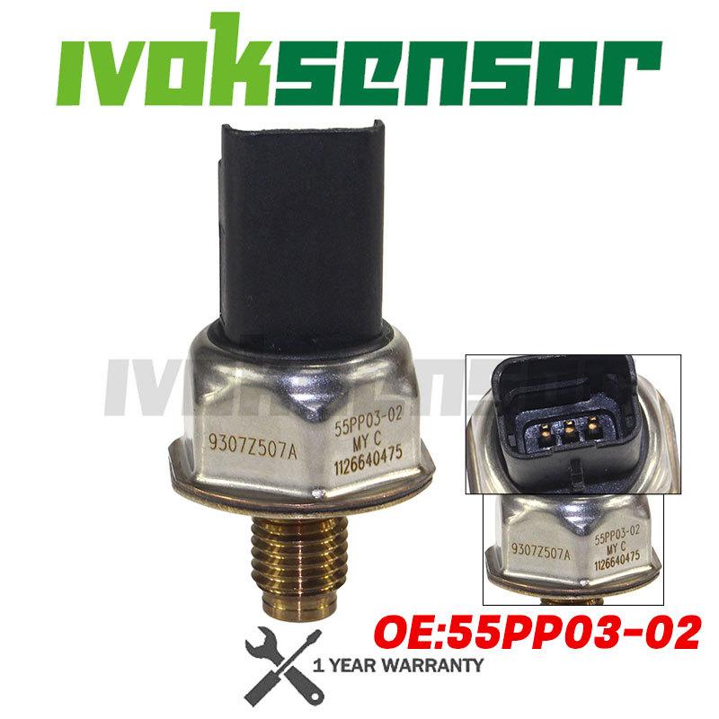 55PP03-02 85PP03-03 9307Z511A 55PP03-01 Fuel Rail Pressure Sensor For Ford Focus Mondeo Renault Clio Jaguar X-TYPE 2.0 2.2 TDC