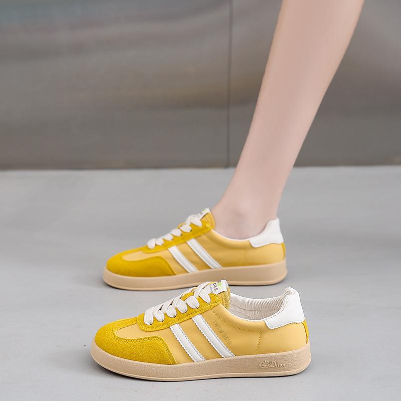 Ladies Spring Autumn New Fashion Casual Flats Outdoor Lace Up Sneakers for Women Female Comfortable Versatile Sport Shoes