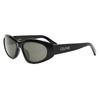 Celine MonochromS Smoke Oval Men S SunglaSSeS Cl40279u 01a 57