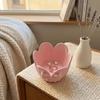 Pure White Bowknot Storage Dish Simple Design Key Storage Box Fashion Jewelry Tray  Party