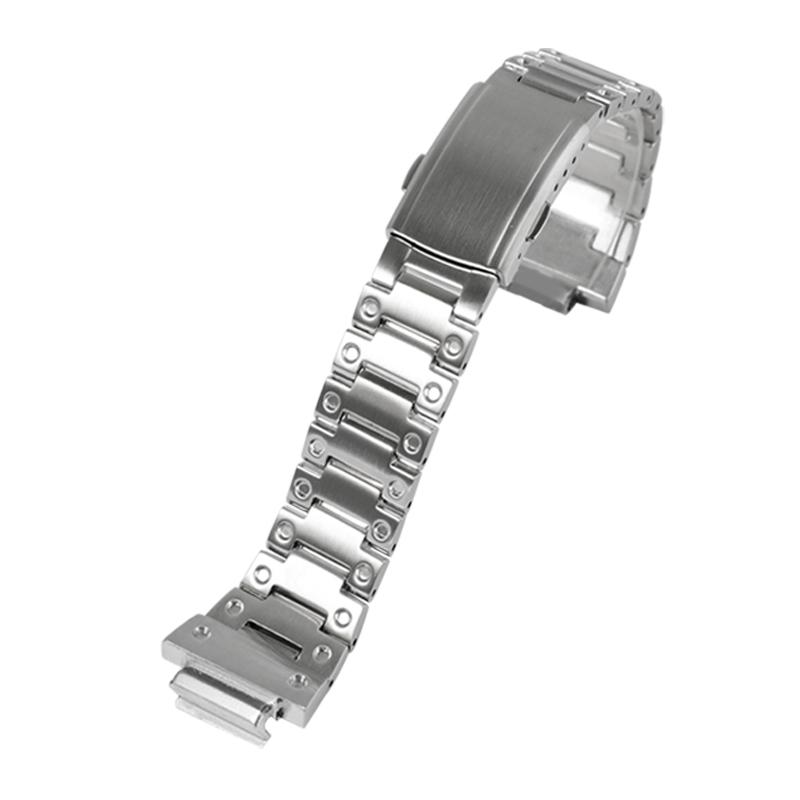 

DW6900 Mod Kit metal case strap for Casio G-SHOCK DW-6900 modified stainless steel bezel diamond case bracelet watch accessories For DW-6900