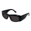 Balenciaga Grey Cat Eye Ladies Sunglasses Bb0395s 003 60