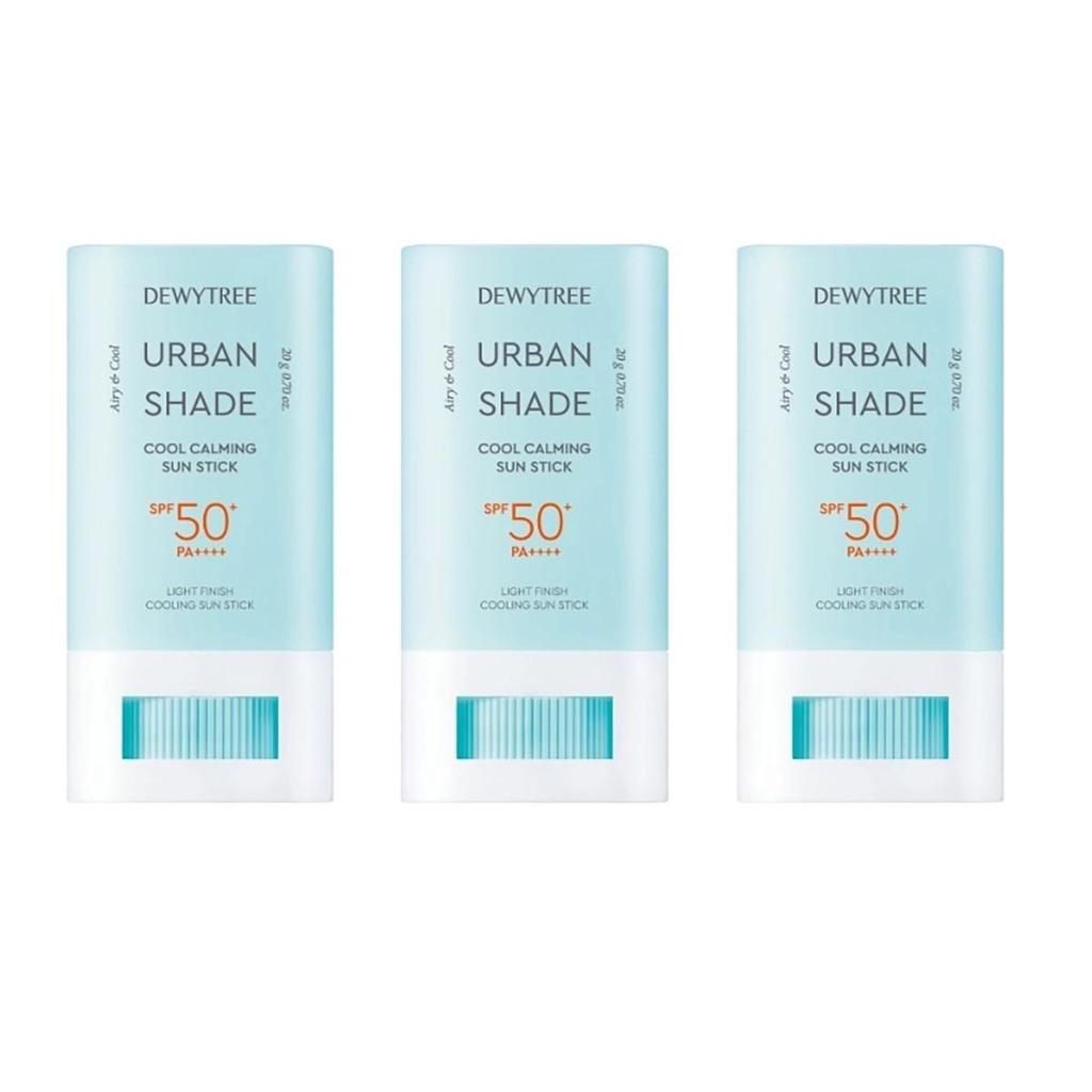 DEWYTREE Urban Shade Cool Calming Sun Stick 20g X 3