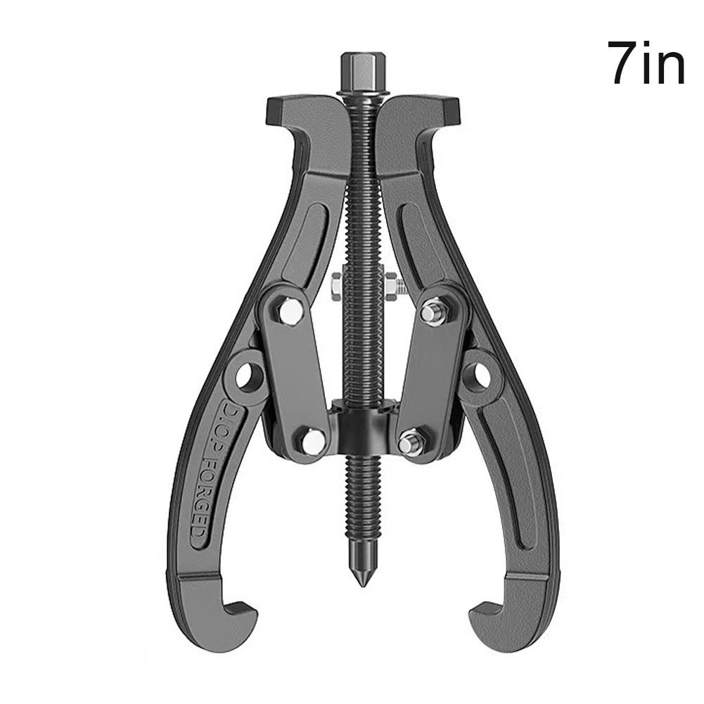 3/4/6/8 Inch 3 Jaw Adjustable Gear Puller with Reversible Jaws for Pulley Bearing Flywheel Removal Tool
