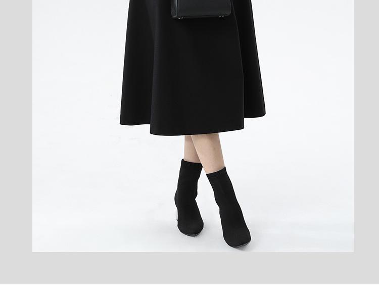 Xiangchunniao Hepburn Style Women's Luxury Suit Skirt: Waist-Slimming, Professional, and Elegant for Commuting.
