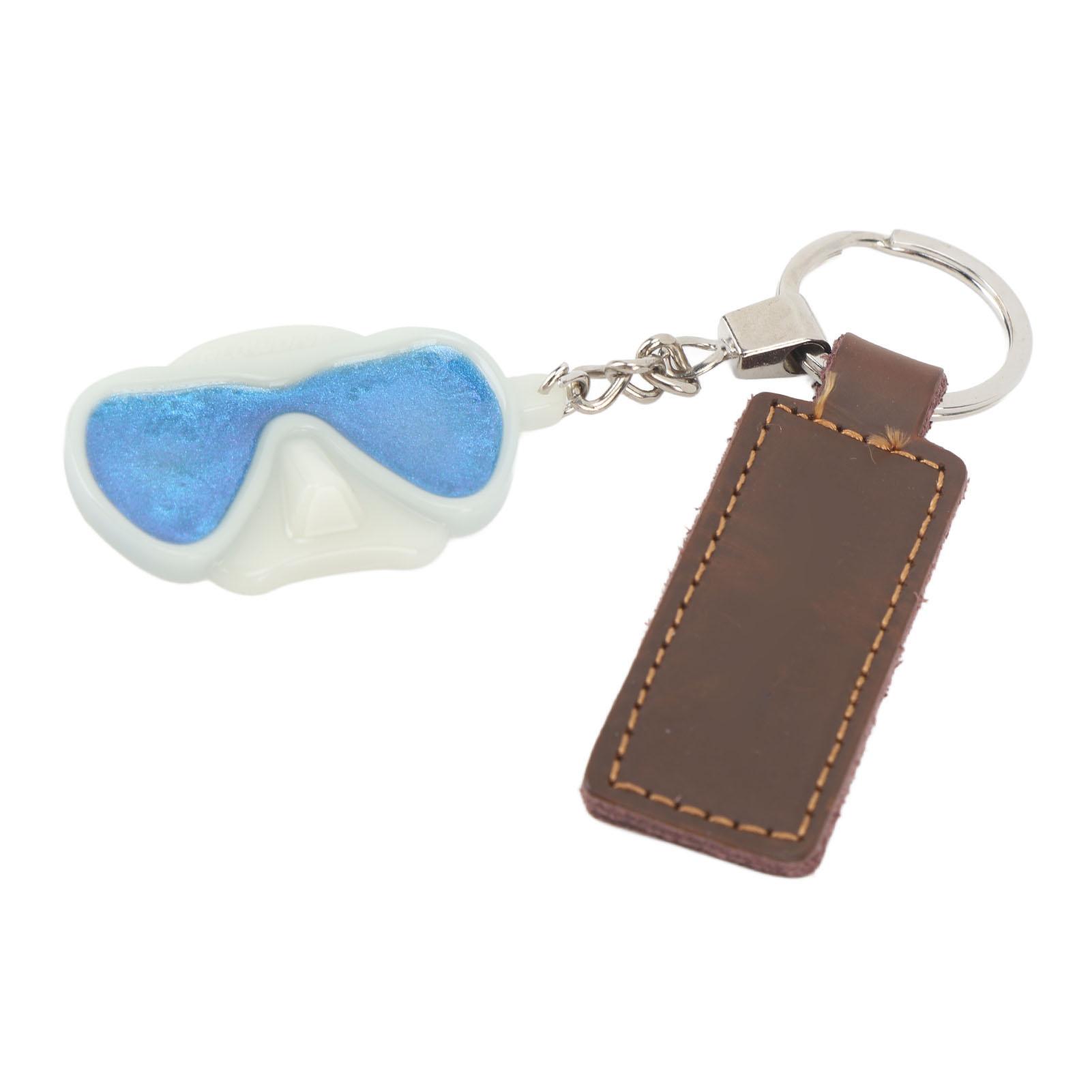Glowing Key Chain Glowing Key Ring Luminous Keychain Accessory for Diver Outdoor