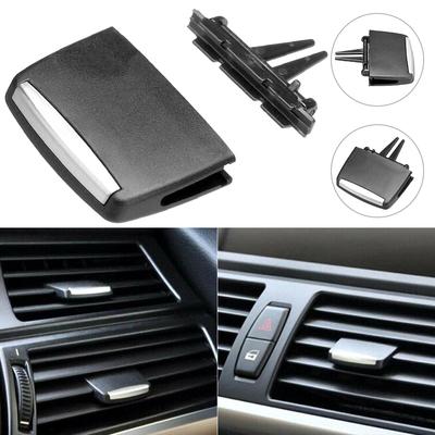 Bil Luftkonditionering A/C Luftutblås Panelgaller Spak Bilmodifieringstillbehör för BMW X5 E70 X6 E71