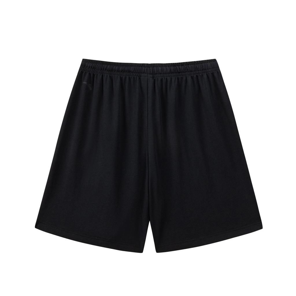 Anta Basketball Knit Shorts Summer 2026 Casual Shorts Unisex Shorts Black 972621302-3