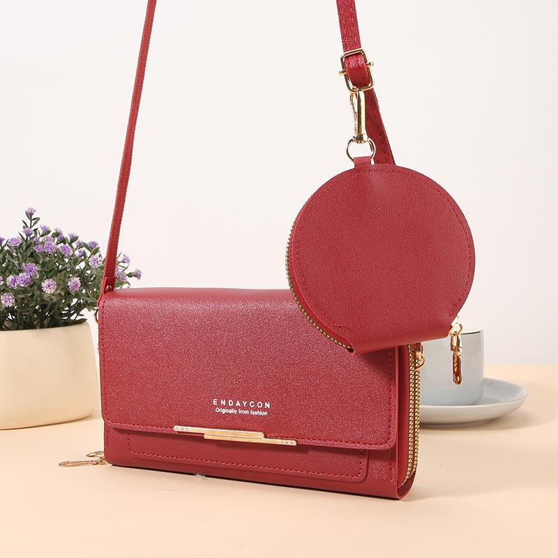 2026 Women's Korean-Style Multi-functional Large Capacity Wallet & Clutch Shoulder Bag