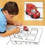 Kouzelné pero Indukční auto Nádrž Nákladní auto Následujte každou nakreslenou černou čáru Trať Mini Toys Technology Vehicles