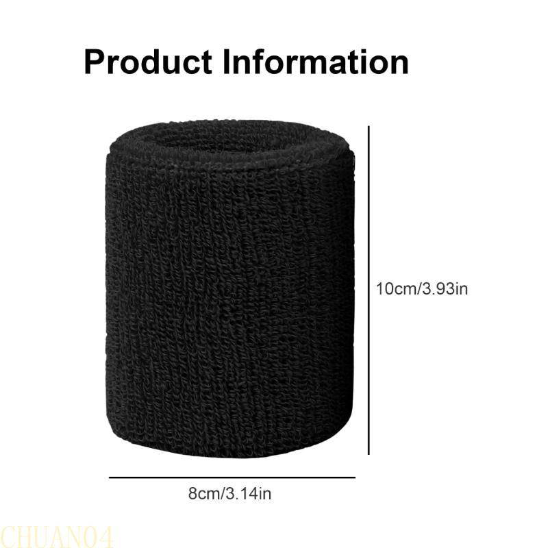 A1A2 6PCS Sports Wrist Sweatbands Sports Wrist Bands Absorbent Sweatbands for Kid Adult Athlete Football, Basketball