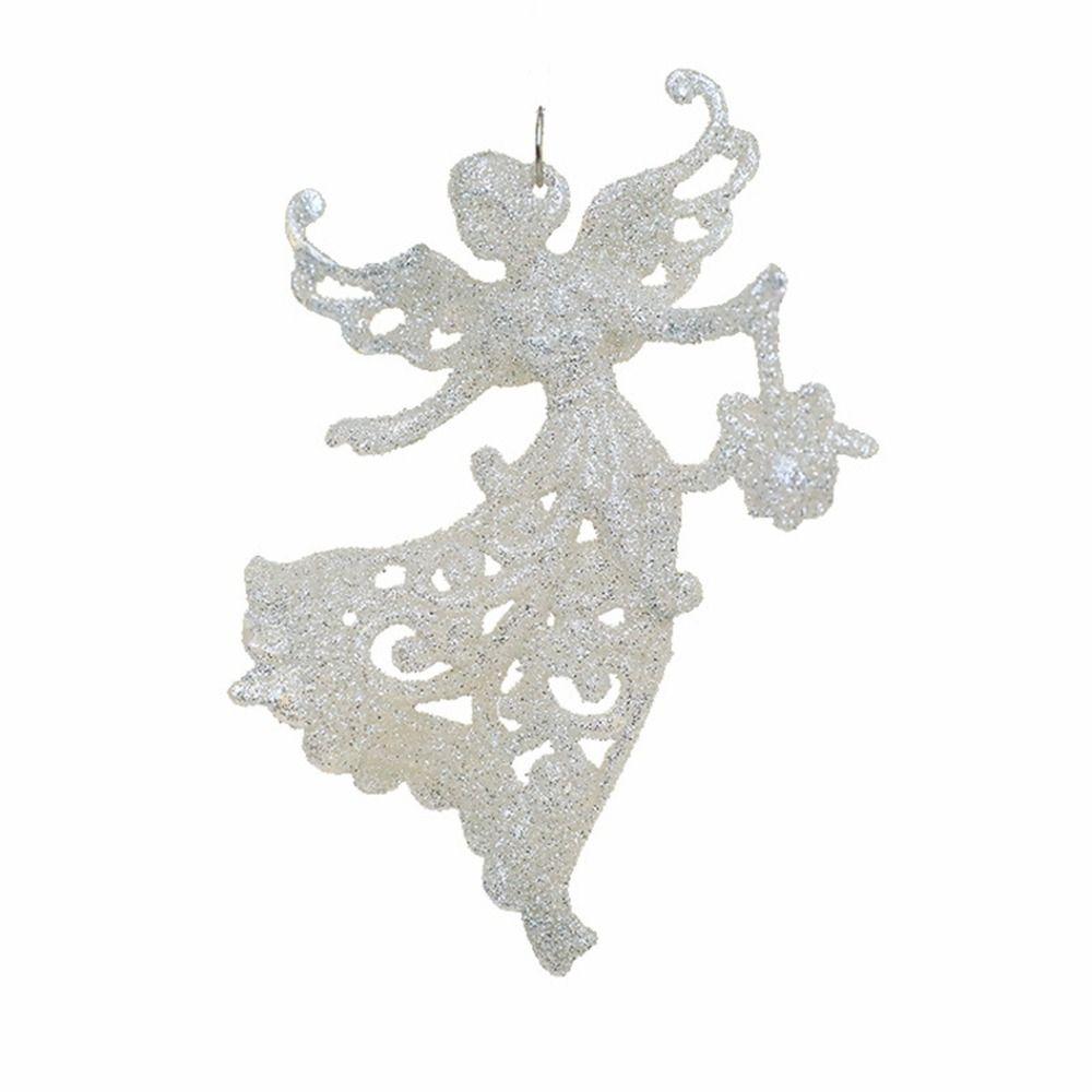 Pom de Crăciun din plastic Ornament Glitter Mini Glitter Pandantiv Decor de Crăciun