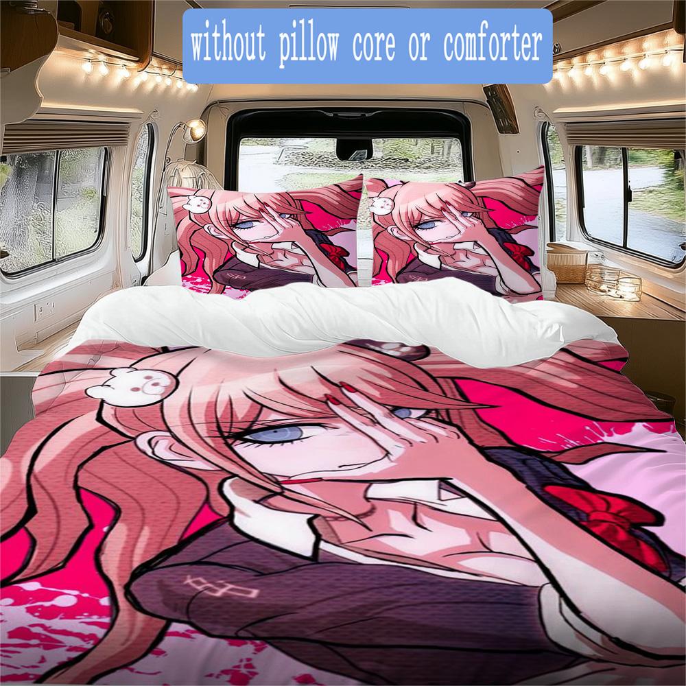 Touken Ranbu Pattern Bedding,Quilt Set Quilt Cover Pillowcase Home Birthday Gift (1*duvet cover+2*pillowcase,without core)XSJT0917269