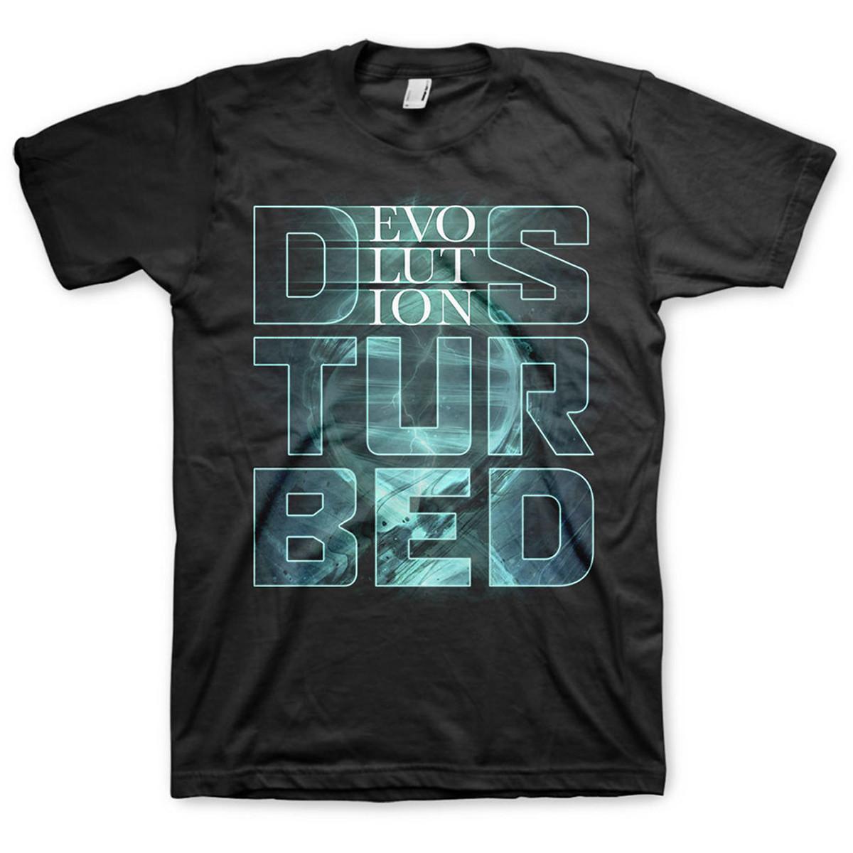 Disturbed Evolution Official Men s Unisex T-Shirt- M