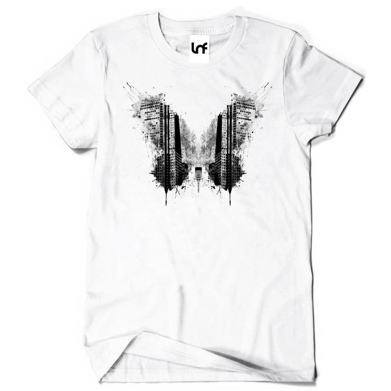 Butterfly Effect Graphic Artwork Unisex White TShirt (Sb605) S