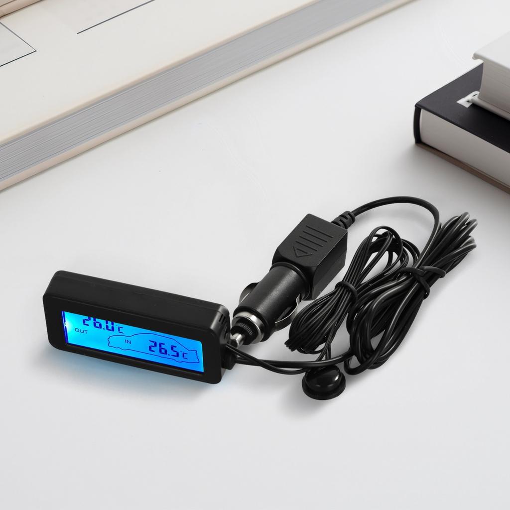 Car Thermometer Detectors 1 Pcs Backlight Gauge Meter